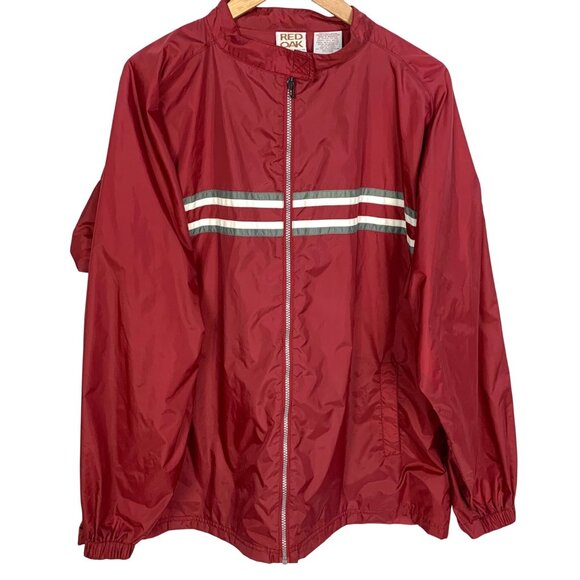 University of Alabama Crimson Tide Windbreaker Jacket XL Full Zip Nylon Mesh Lin - Picture 1 of 9